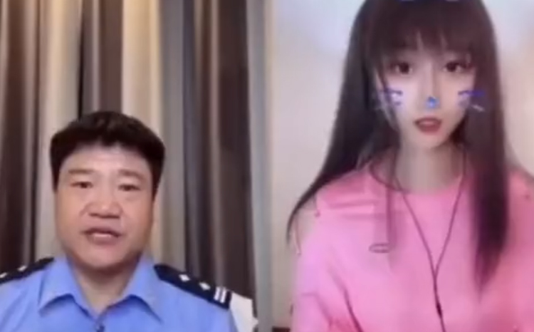反诈宣传陈警官遇“男扮女装”主播！
